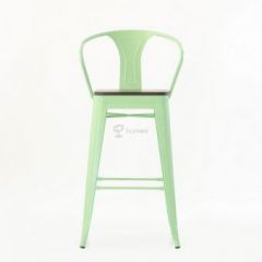 Барное кресло Barneo N-244 Tolix Wood Style в Перми - perm.mebel24.online | фото 2