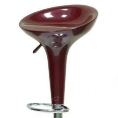 Барный стул Barneo N-100 Bomba вишневый глянец (бургундия) в Перми - perm.mebel24.online | фото 2