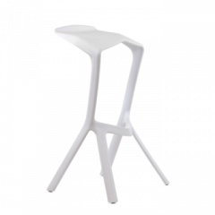 Барный стул Barneo N-227 Miura белый в Перми - perm.mebel24.online | фото