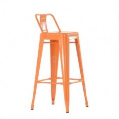 Барный стул Barneo N-242 Tolix Style 2003 Оранжевый в Перми - perm.mebel24.online | фото 1