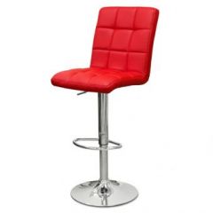 Барный стул Barneo N-48 Kruger красный в Перми - perm.mebel24.online | фото 1