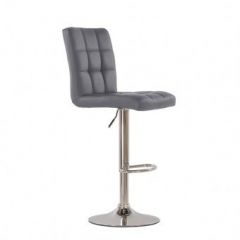 Барный стул Barneo N-48 Kruger серый в Перми - perm.mebel24.online | фото