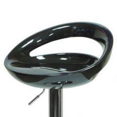 Барный стул Barneo N-6 Disco черный глянец в Перми - perm.mebel24.online | фото 2