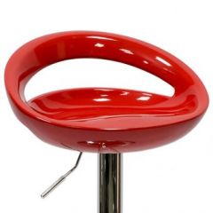 Барный стул Barneo N-6 Disco красный глянец в Перми - perm.mebel24.online | фото 2