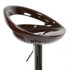 Барный стул Barneo N-6 Disco темно-коричневый глянец в Перми - perm.mebel24.online | фото 4