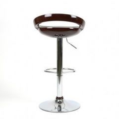 Барный стул Barneo N-6 Disco темно-коричневый глянец в Перми - perm.mebel24.online | фото 5
