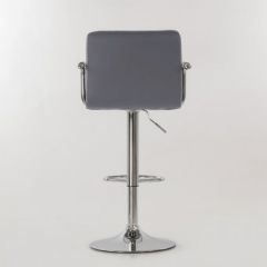 Барный стул Barneo N-69 Kruger Arm Серый в Перми - perm.mebel24.online | фото 2