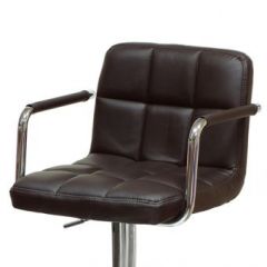 Барный стул Barneo N-69 Kruger Arm Темно-коричневый в Перми - perm.mebel24.online | фото 2