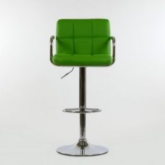 Барный стул Barneo N-69 Kruger Arm Зеленый в Перми - perm.mebel24.online | фото 3