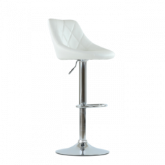 Барный стул Barneo N-83 Comfort (Комфорт) белый в Перми - perm.mebel24.online | фото