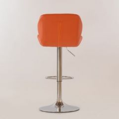 Барный стул Barneo N-85 Diamond оранжевый в Перми - perm.mebel24.online | фото 3