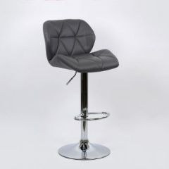 Барный стул Barneo N-85 Diamond серый в Перми - perm.mebel24.online | фото 5