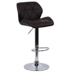 Барный стул Barneo N-85 Diamond темно-коричневый в Перми - perm.mebel24.online | фото