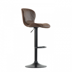 Барный стул Barneo N-86 Time / Black / VPU Brown Vintage коричневый винтаж PK970-18 в Перми - perm.mebel24.online | фото 1