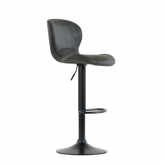 Барный стул Barneo N-86 Time / Black / VPU Dark Gray Vintage серый винтаж 970-11 в Перми - perm.mebel24.online | фото