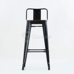Барный стул N-238 Tolix Wood style Черный в Перми - perm.mebel24.online | фото 4