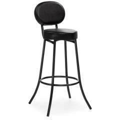 Барный стул Satearant черный полимер / темный мусс в Перми - perm.mebel24.online | фото