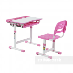 Комплект парта + стул трансформеры Cantare Pink в Перми - perm.mebel24.online | фото 2