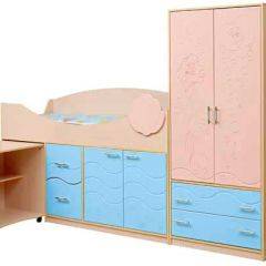 Набор мебели для детской Юниор -12.2 (700*1860) МДФ матовый в Перми - perm.mebel24.online | фото