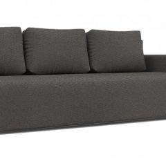 Диван Алиса 4 Bahama STEEL - Teos Dark Brown в Перми - perm.mebel24.online | фото