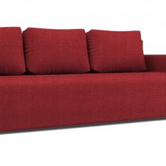 Диван Алиса 4 Shaggy RED - Teos Dark Brown в Перми - perm.mebel24.online | фото