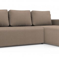 Диван угловой Алиса 3 Vital SAND - Teos Dark Brown в Перми - perm.mebel24.online | фото