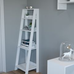 Этажерка лофт (белый) в Перми - perm.mebel24.online | фото 2
