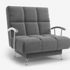 ФИНКА-2 Кресло с подлокотниками хром ПОНИ 12 в Перми - perm.mebel24.online | фото