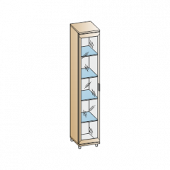 Гостиная Мелисса Композиция 10 (Гикори Джексон светлый) в Перми - perm.mebel24.online | фото 3