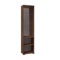 Гостиная София СП-4 Пенал с витриной МДФ Дуб крафт табачный в Перми - perm.mebel24.online | фото 2