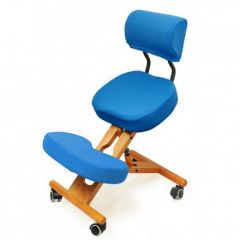 Коленный стул со спинкой Smartstool KW02В + Чехлы в Перми - perm.mebel24.online | фото 2