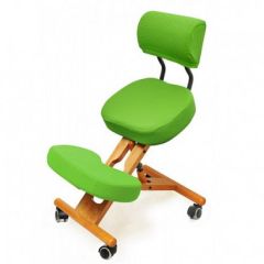 Коленный стул со спинкой Smartstool KW02В + Чехлы в Перми - perm.mebel24.online | фото 6