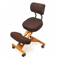 Коленный стул со спинкой Smartstool KW02В + Чехлы в Перми - perm.mebel24.online | фото 7