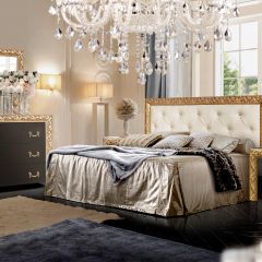 Комод Тиффани Premium черная/золото (ТФКМ-1(П) в Перми - perm.mebel24.online | фото 2