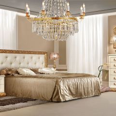 Комод узкий Тиффани штрих-лак/золото (ТФКМ-2) в Перми - perm.mebel24.online | фото 2