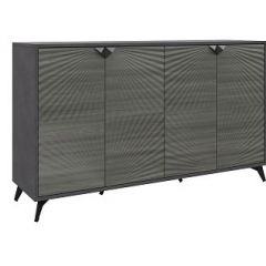 Комодино ПМ-390.03 Комод (ЛДСП Матера/МДФ Санторини темный) в Перми - perm.mebel24.online | фото 2