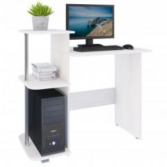 Компьютерный стол №3 (Анкор белый) в Перми - perm.mebel24.online | фото