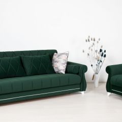 Комплект Роуз ТД 411 диван-кровать + кресло + комплект подушек в Перми - perm.mebel24.online | фото 1