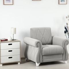 Комплект Роуз ТД 414 диван-кровать + кресло + комплект подушек в Перми - perm.mebel24.online | фото 2