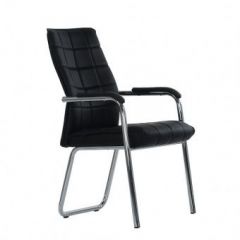 Кресло Barneo K-14 для посетителей и переговорных (черный) в Перми - perm.mebel24.online | фото