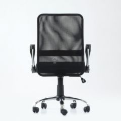 Кресло Barneo K-147 для персонала (черная ткань и сетка) в Перми - perm.mebel24.online | фото 5