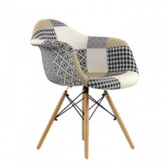 Кресло Barneo N-14 Patchwork трехцветный в Перми - perm.mebel24.online | фото 1