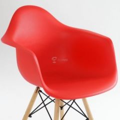 Кресло Barneo N-14 WoodMold красный в Перми - perm.mebel24.online | фото 4