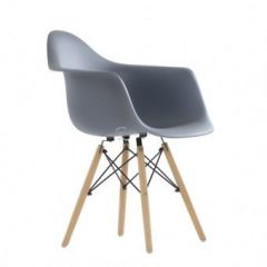 Кресло Barneo N-14 WoodMold серый в Перми - perm.mebel24.online | фото