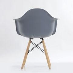 Кресло Barneo N-14 WoodMold серый в Перми - perm.mebel24.online | фото 3