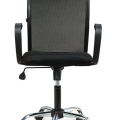 Кресло BRABIX "Spring MG-308" (хром, ткань черная) 531403 в Перми - perm.mebel24.online | фото 3