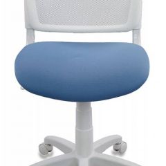 Кресло детское Бюрократ CH-W296NX/26-24 белый TW-15 голубой 26-24 в Перми - perm.mebel24.online | фото 2