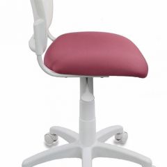 Кресло детское Бюрократ CH-W296NX/26-31 белый TW-15 розовый 26-31 в Перми - perm.mebel24.online | фото 2