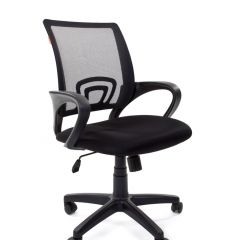 Кресло для оператора CHAIRMAN 696 black (ткань TW-11/сетка TW-01) в Перми - perm.mebel24.online | фото