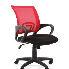 Кресло для оператора CHAIRMAN 696 black (ткань TW-11/сетка TW-69) в Перми - perm.mebel24.online | фото 1